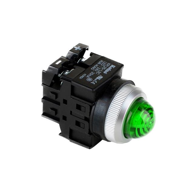 LED PNL IND GREEN DIFF SRW TER