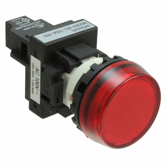 LED PNL IND RED CLEAR