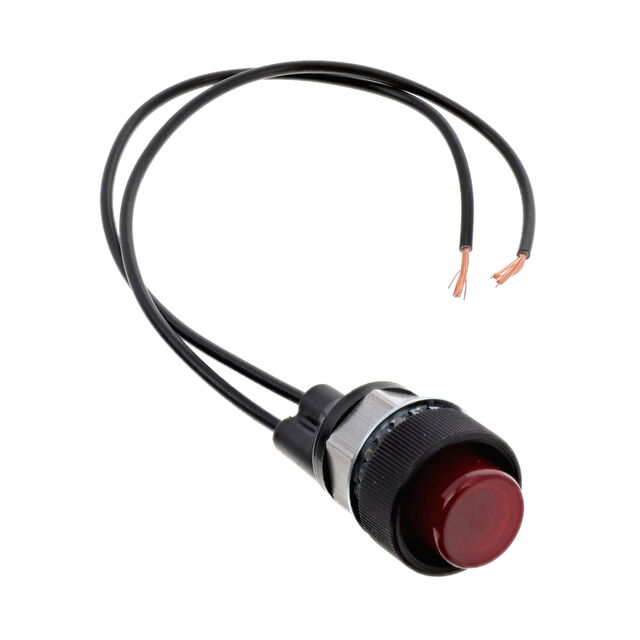 INCAN PNL IND RED 15.90MM LEADS