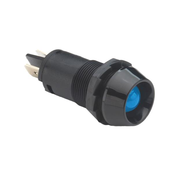 LED PNL IND BLUE QUICK CONNECT