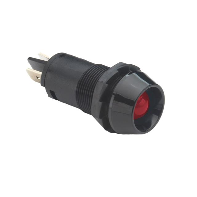 LED PNL IND RED QUICK CONNECT