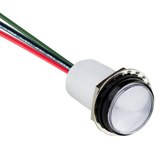 LED PNL IND GRN/RED CLR 17.80MM