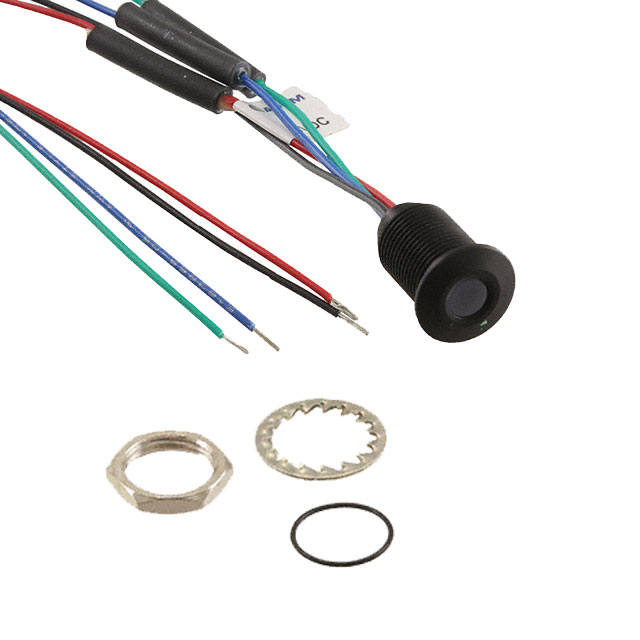 LED PNL IND RGB DIFF 7.80MM LDS