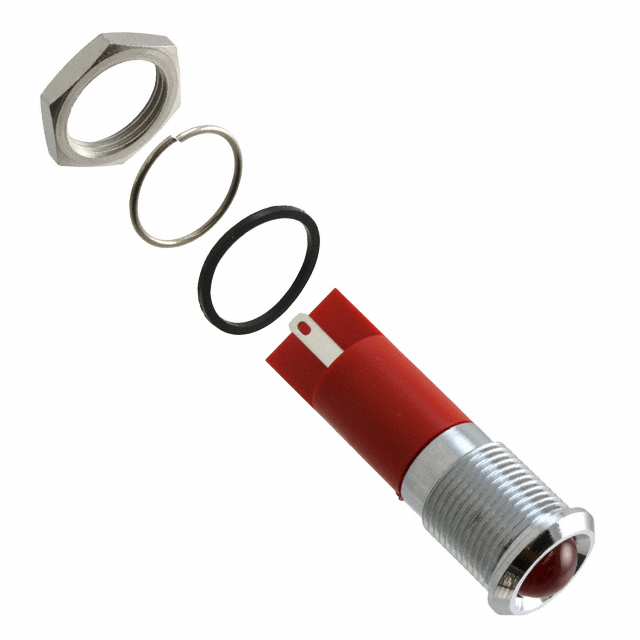 LED PNL IND RED DIFF QUICK CON