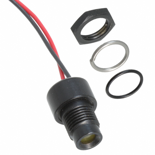 LED PNL IND YELLOW DIFF 5MM LDS
