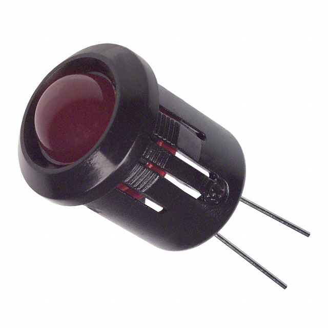LED PNL IND RED DIFFUSED 8MM