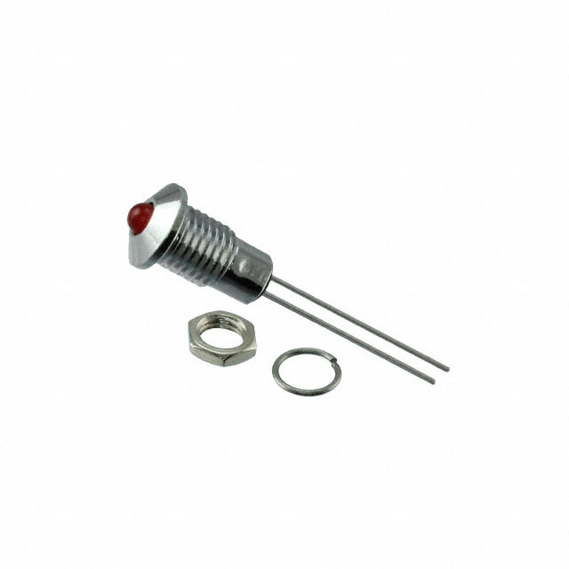 LED PNL IND RED DIFFUSED 3MM