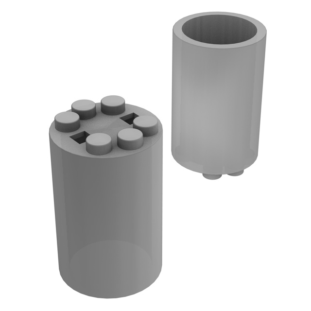 LED HOLDER T1 3/4 NYLON NATURAL