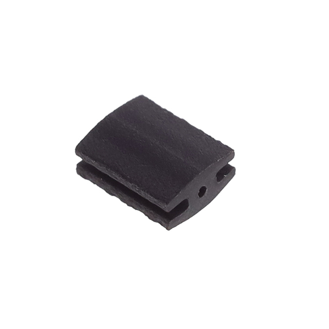 LED HOLDER 2-3 LEAD LEDS PVC BLK