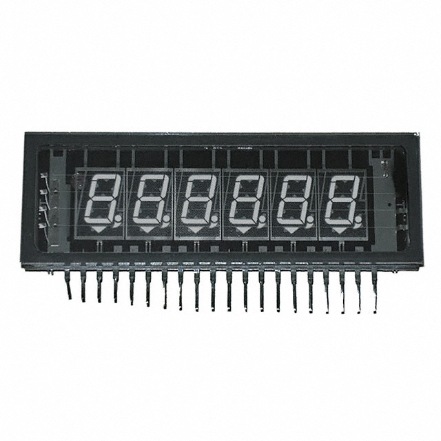 DISPLAY VFD 7-SEG 1X6 12.4MM