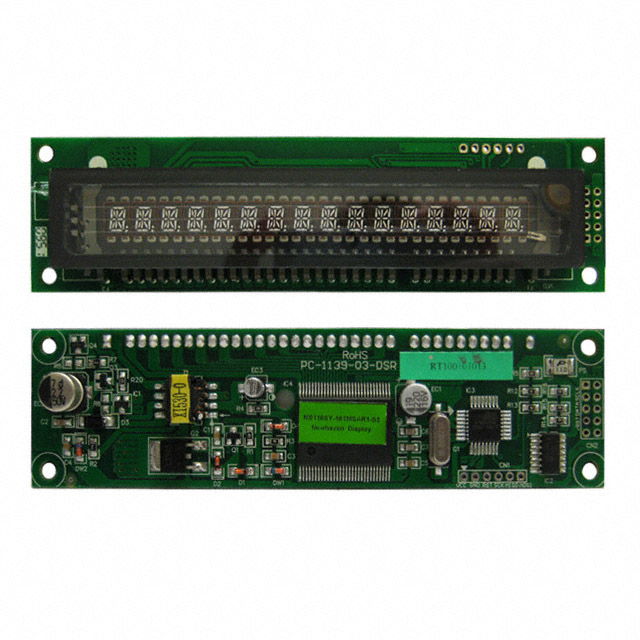 MODULE VFD CHAR 1X16 5.00MM