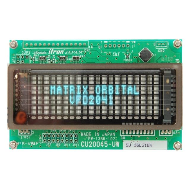 DISPLAY VACUUM FLORESCENT 4X20