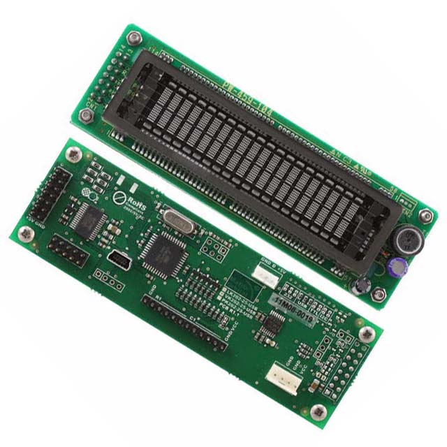 2X20 VFD DISPLAY USB BLU/GRN