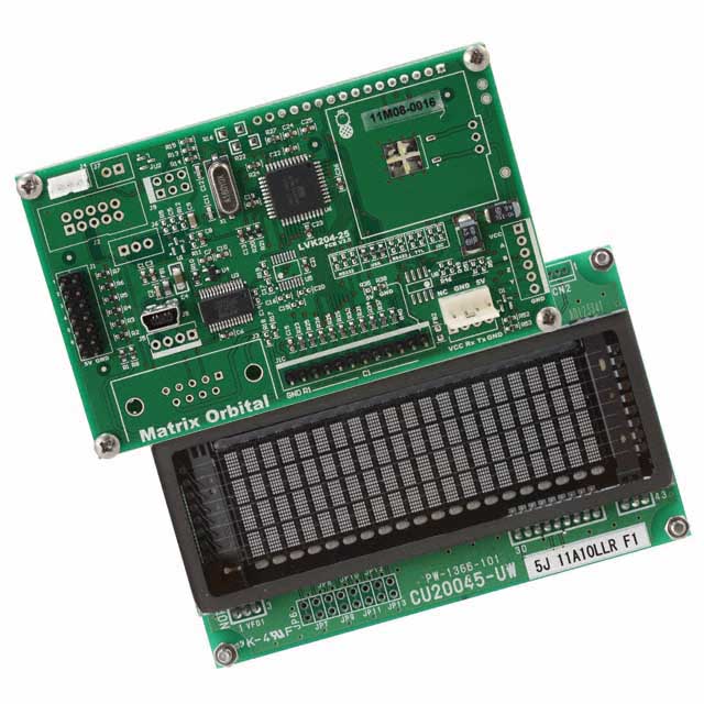 4X20 VFD DISPLAY USB  BLU/GRN