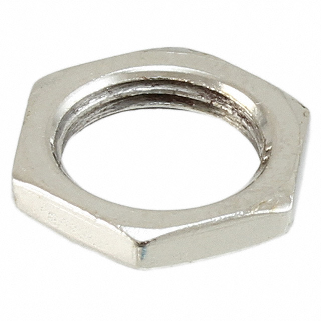 NUT NICKEL PLATED 3/8-32 THIN