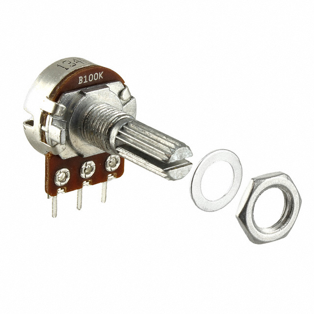 POT 500K OHM 1/5W CARBON LINEAR