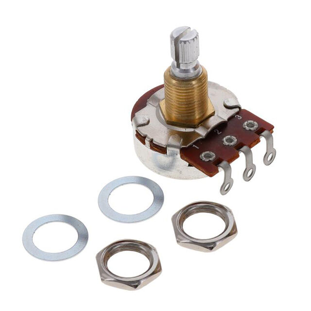 POT 1M OHM 1/4W CARBON LOG