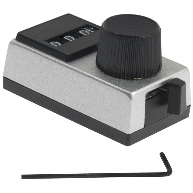 SCALE DIAL 0.25" 10 TURN ALUM