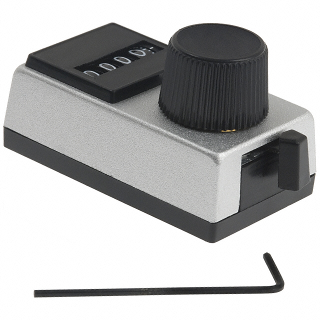 SCALE DIAL 0.25" 100 TURN ALUM