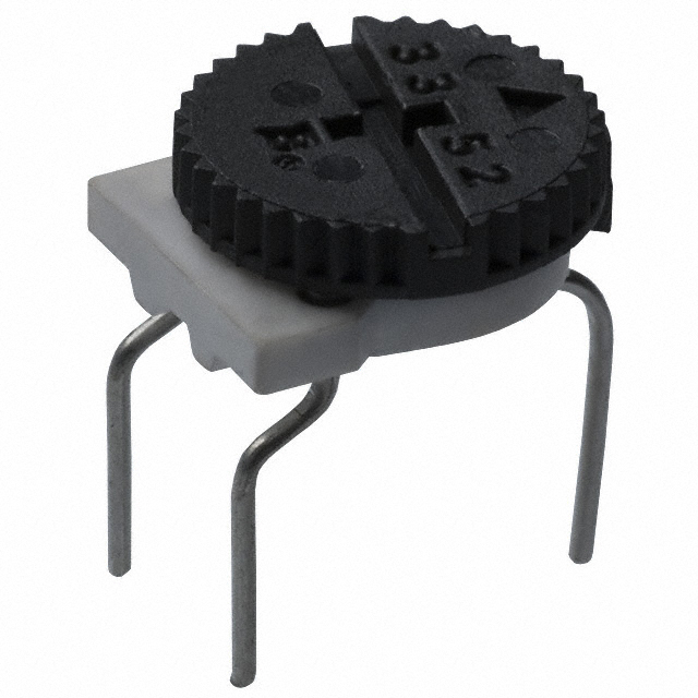 THUMBWHEEL POT 100K OHM 0.5W TOP