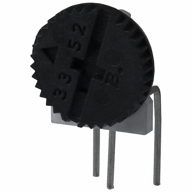 THUMBWHEEL POT 10K OHM 0.5W SIDE