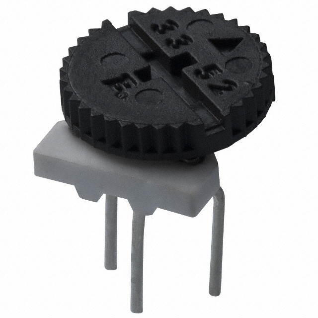 THUMBWHEEL POT 200 OHM 0.5W TOP
