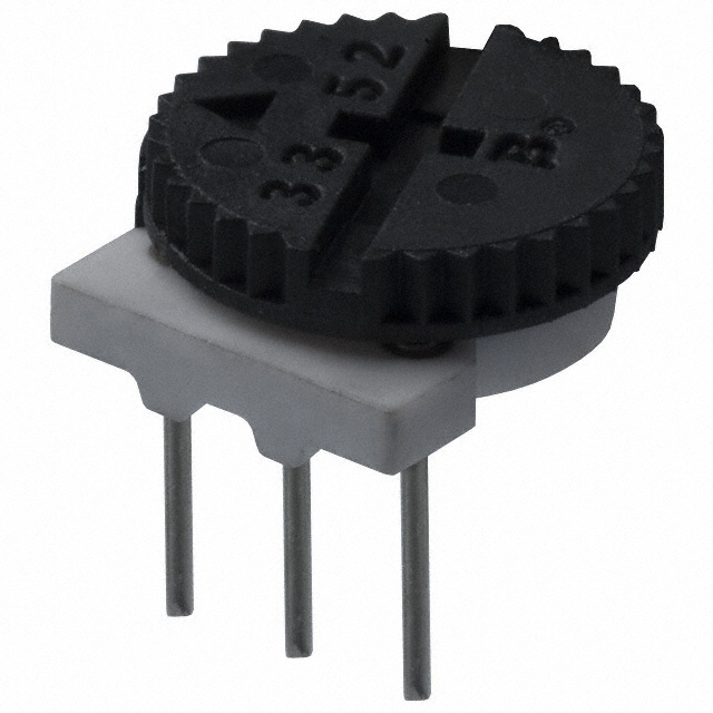 THUMBWHEEL POT 500 OHM 0.5W TOP