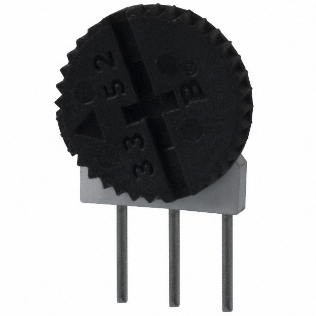 THUMBWHEEL POT 50 OHM 0.5W SIDE