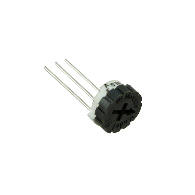 THUMBWHEEL POT 2K OHM 0.5W TOP