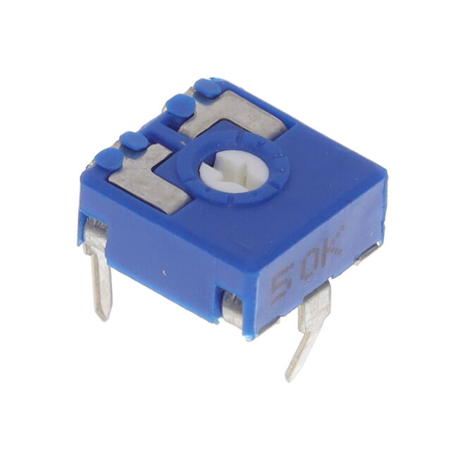 TRIMMER 50K OHM 0.15W PC PIN TOP