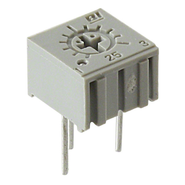 TRIMMER 2K OHM 0.5W PC PIN TOP
