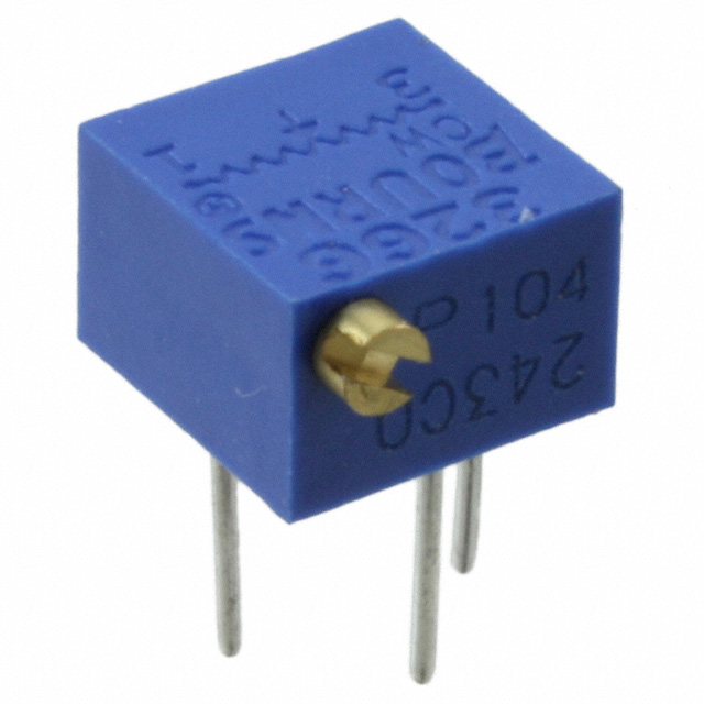 TRIMMER 500OHM 0.25W PC PIN SIDE
