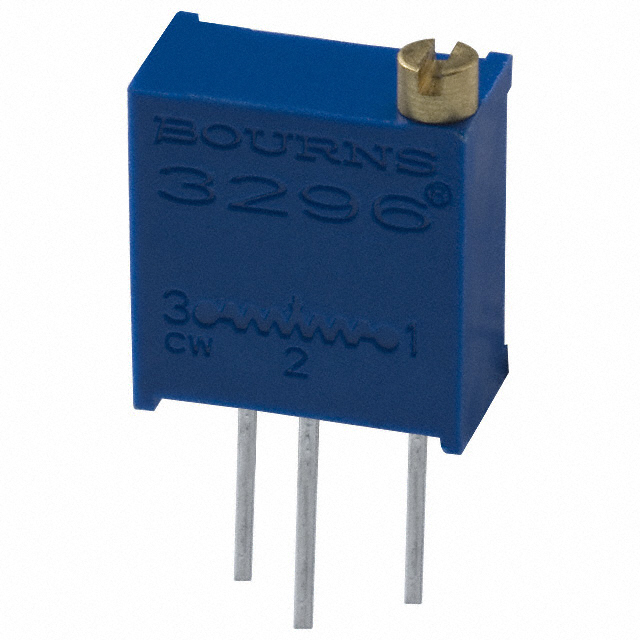 TRIMMER 2K OHM 0.5W PC PIN TOP