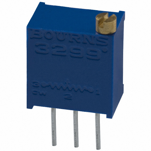 TRIMMER 10K OHM 0.5W PC PIN TOP