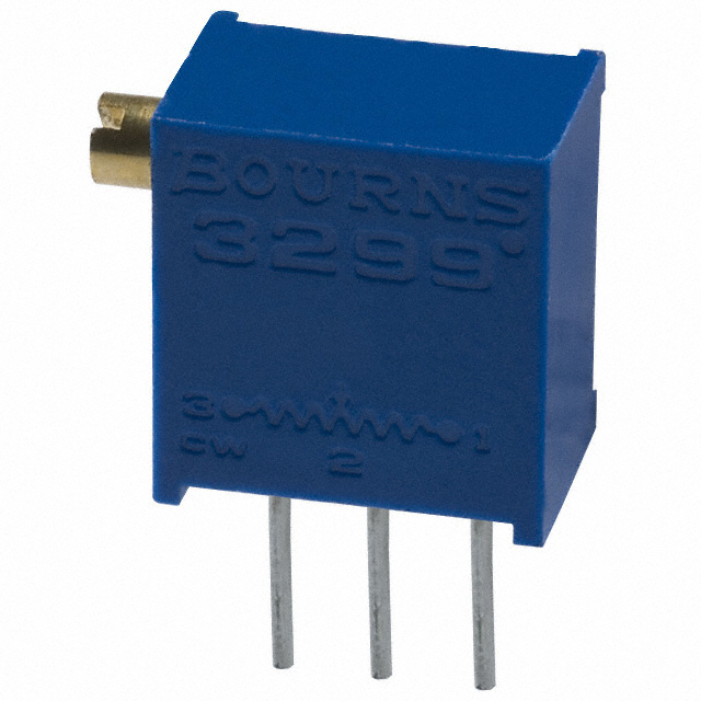 TRIMMER 5M OHM 0.5W PC PIN SIDE