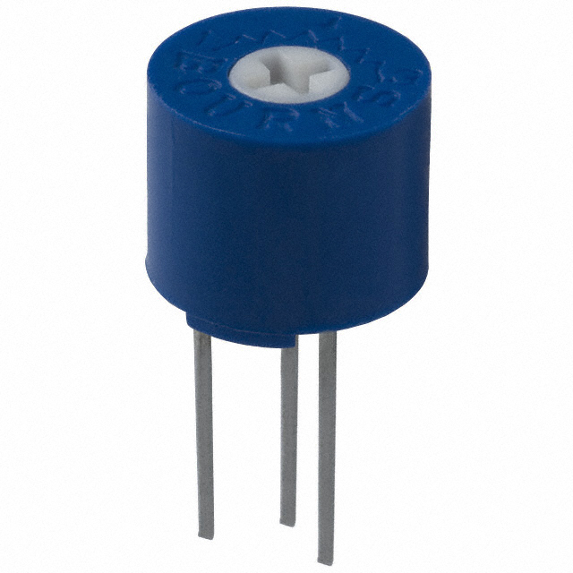 TRIMMER 10K OHM 0.5W PC PIN TOP