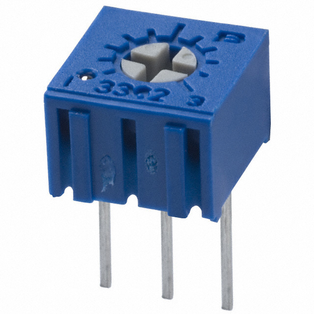TRIMMER 50K OHM 0.5W PC PIN TOP