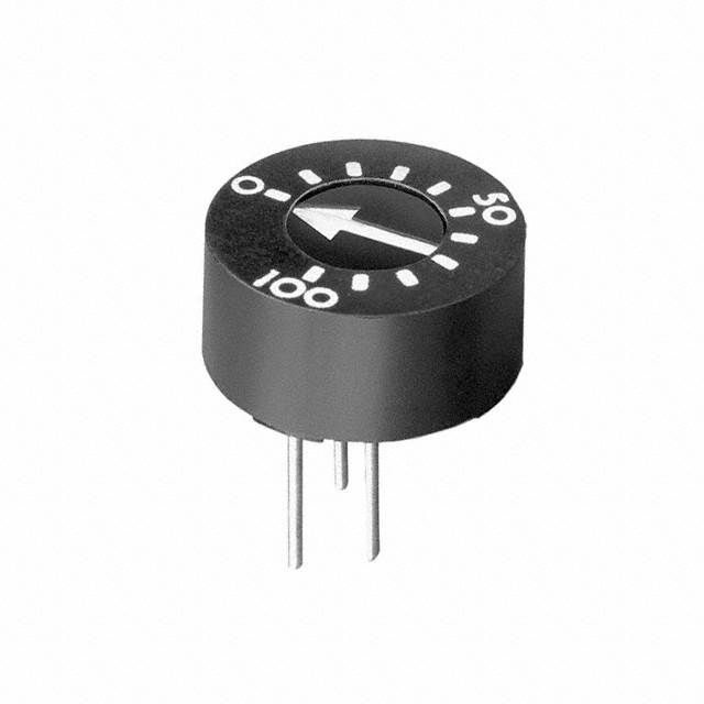 TRIMMER 200 OHM 1W PC PIN TOP