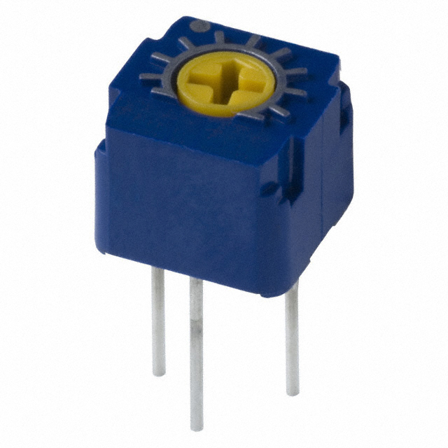 TRIMMER 50K OHM 0.5W PC PIN TOP