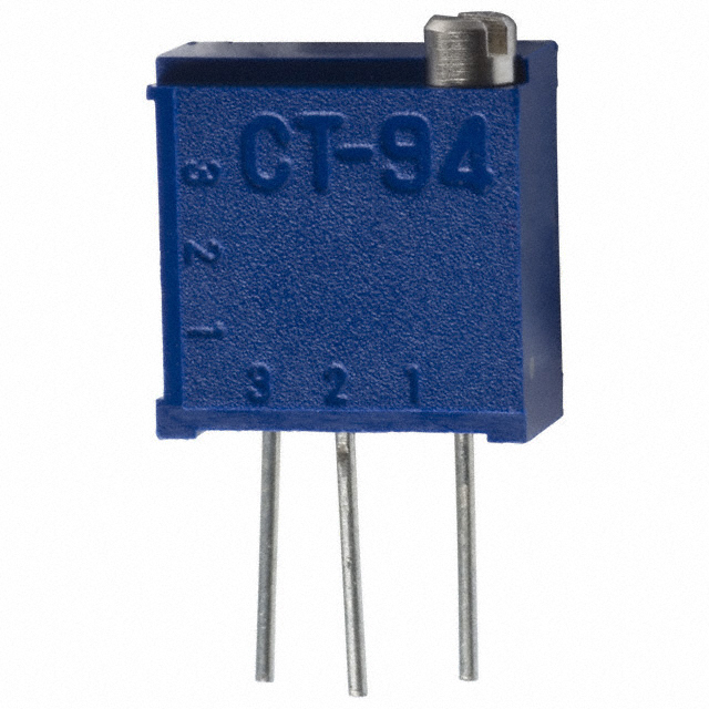 TRIMMER 100 OHM 0.5W PC PIN TOP