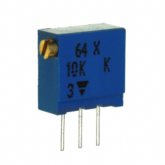 TRIMMER 10K OHM 0.5W PC PIN SIDE