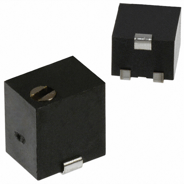 TRIMMER 10K OHM 0.25W J LEAD TOP