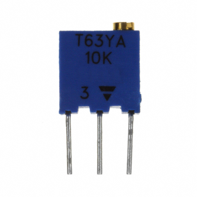 TRIMMER 10K OHM 0.25W PC PIN TOP