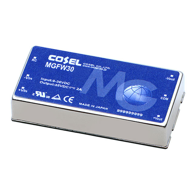 DC DC CONVERTER +/-5V 10V 30W
