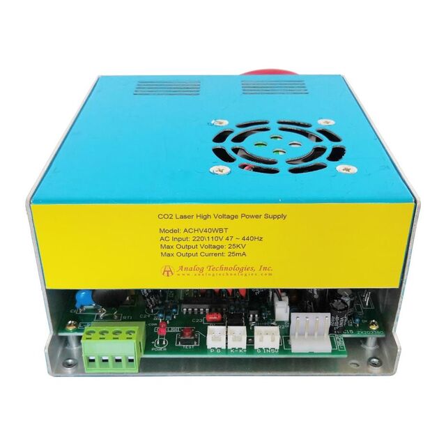 40W CO2 Laser HV Power Supply
