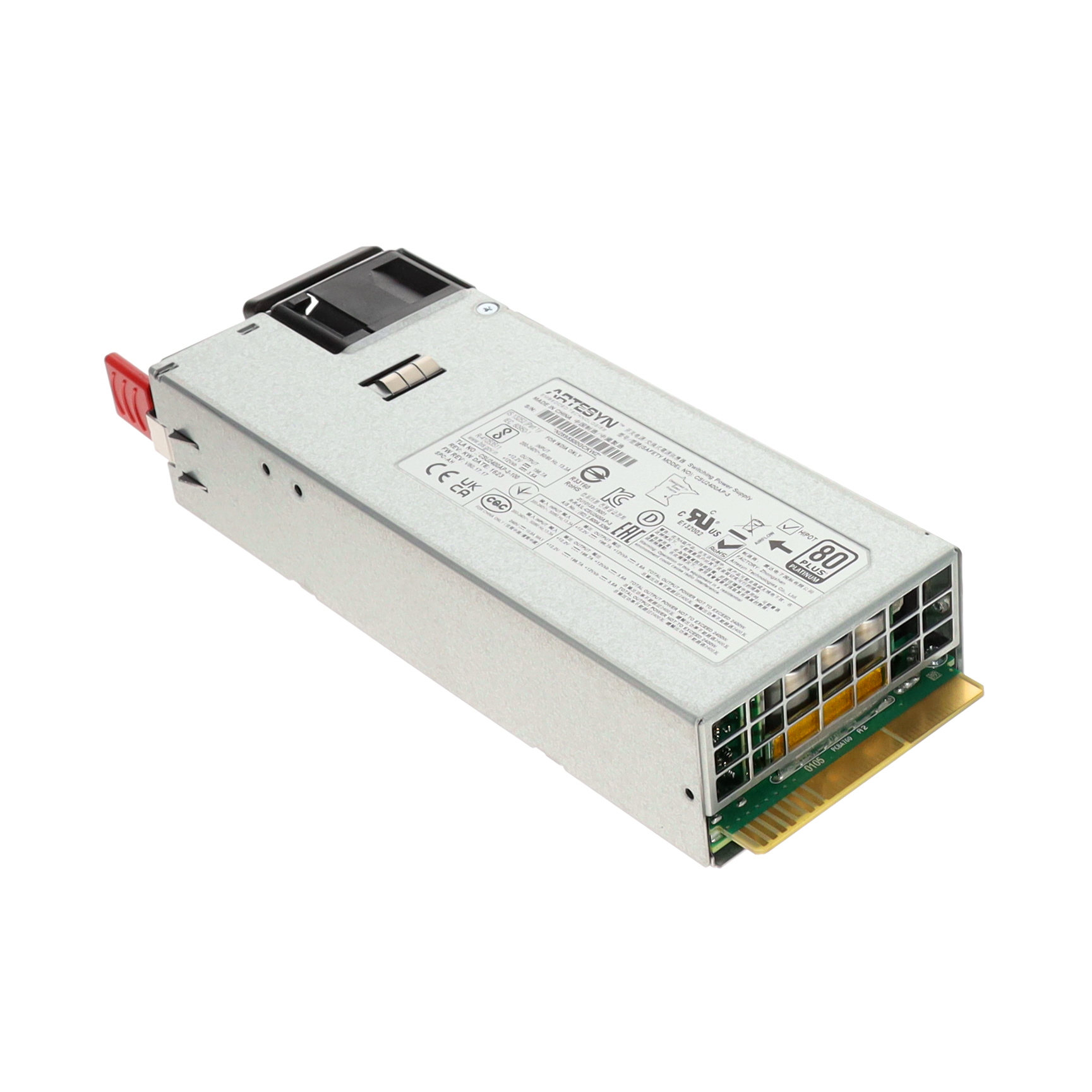 12.2V AND 12VSB OUTPUT, 2400W 1U