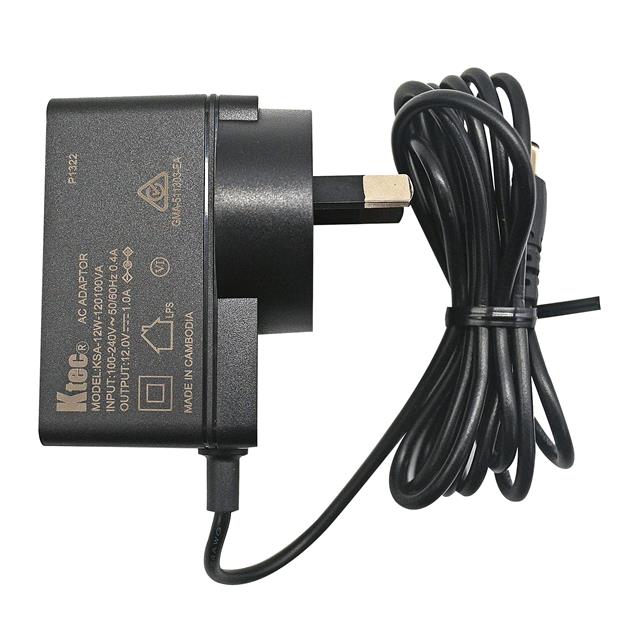 AC/DC ADAPTER 12V/1A, JACK AU PL