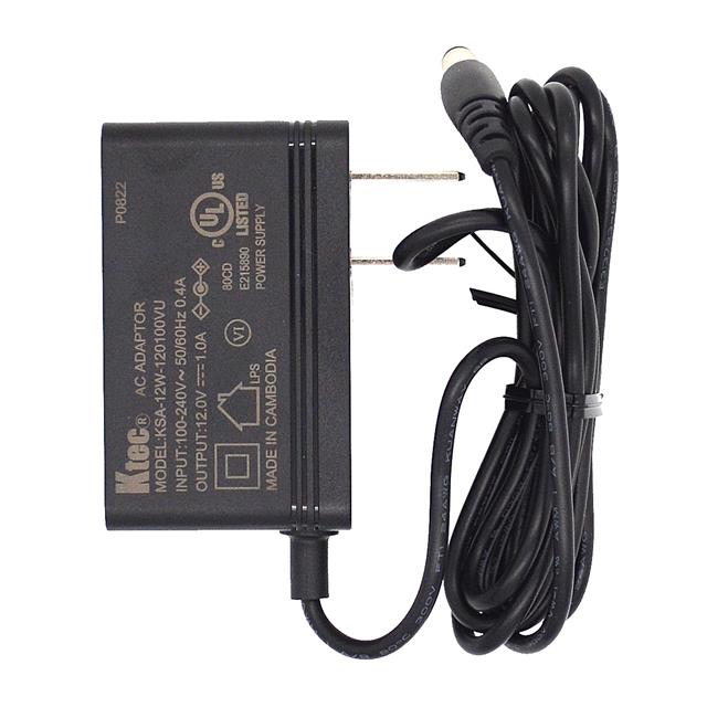 AC/DC ADAPTER 12V/1A, JACK US PL