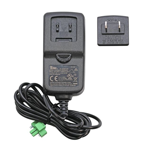 AC/DC ADAPTER 12VAC 2A