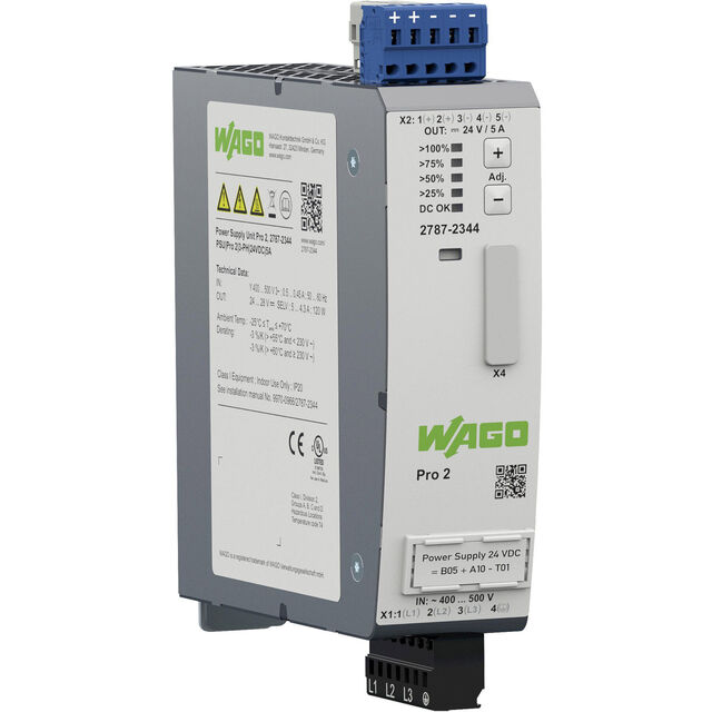 PSU, PRO 2, 3-PHASE, 24 VDC OUTP